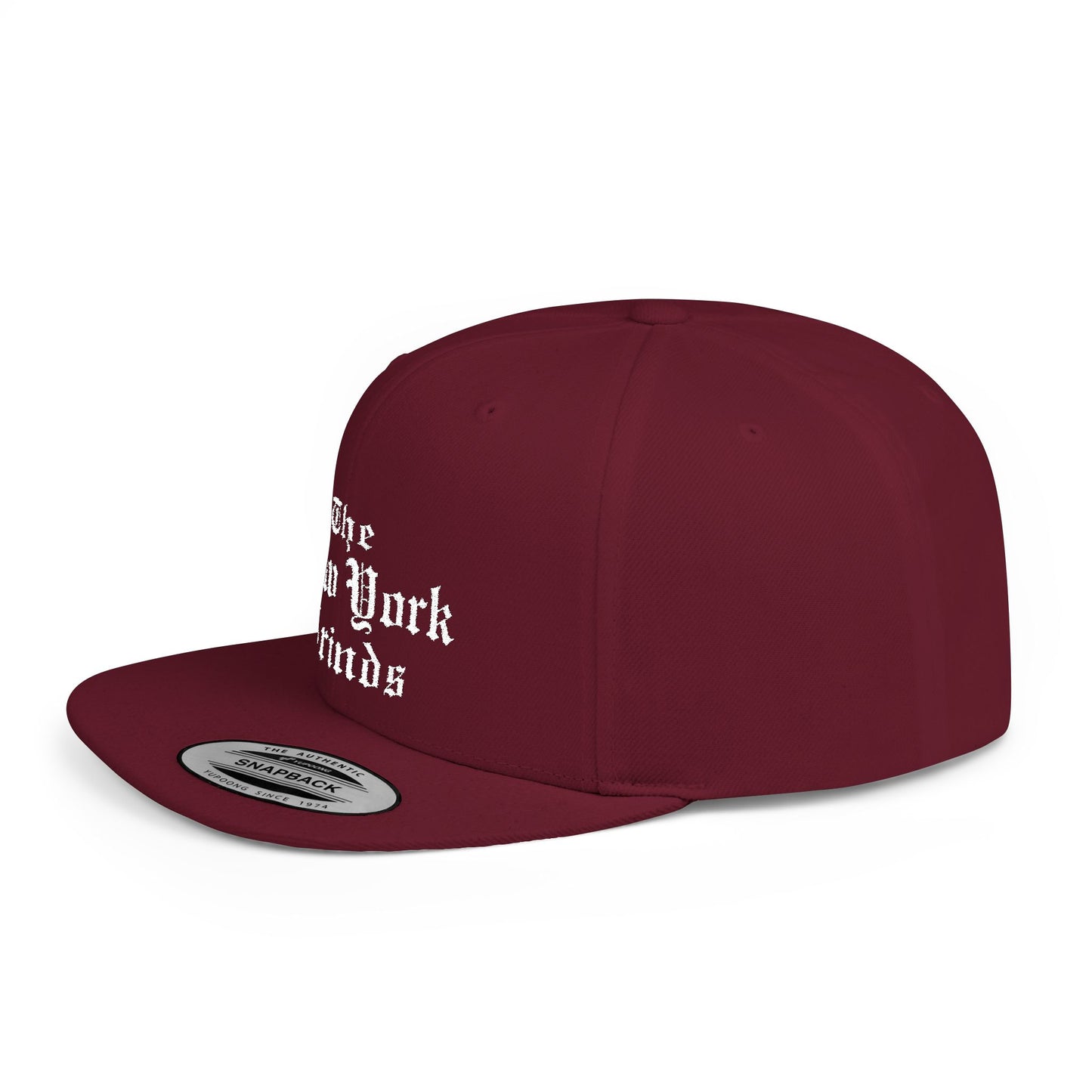 New York Grinds Flat Bill Snapback Hat - Stylish Streetwear Cap for Trendsetters